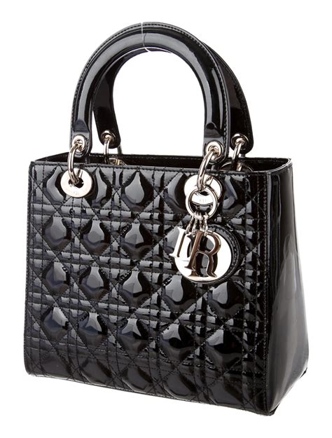 christian dior medium lady bag.